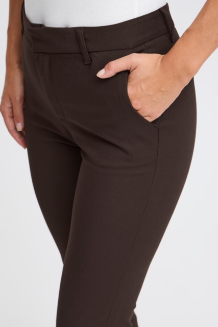 Brune Pulz jeans habitbukser