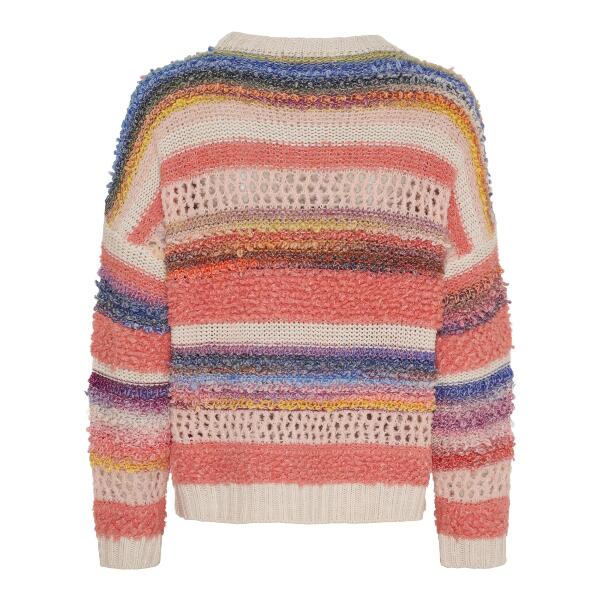 Multifarvet pullover fra Marta