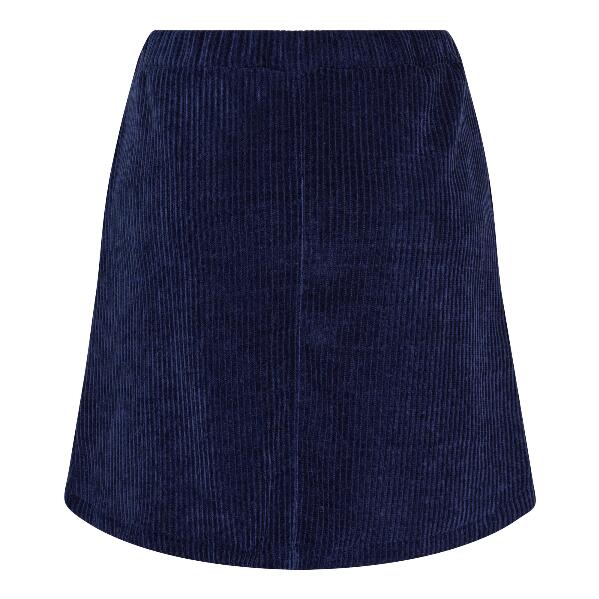 Blå fløjlsnederdel fra Marta du chateau