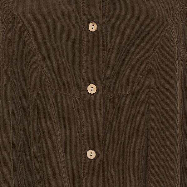 Brun fløjlskjole fra Marta