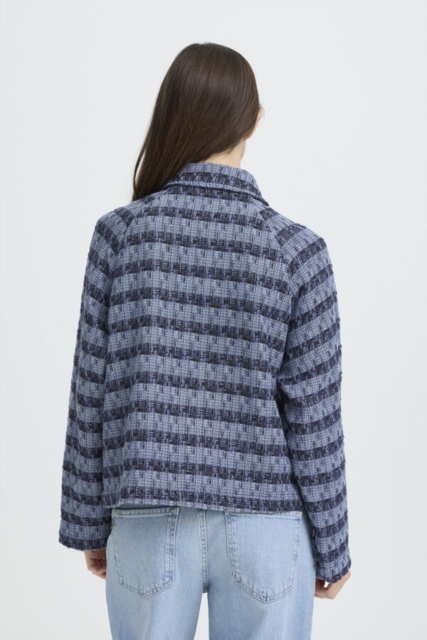 Kort blå jakke fra Pulzjeans