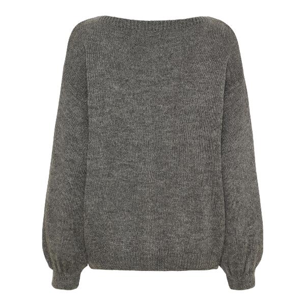 Grå strikbluse fra Marta