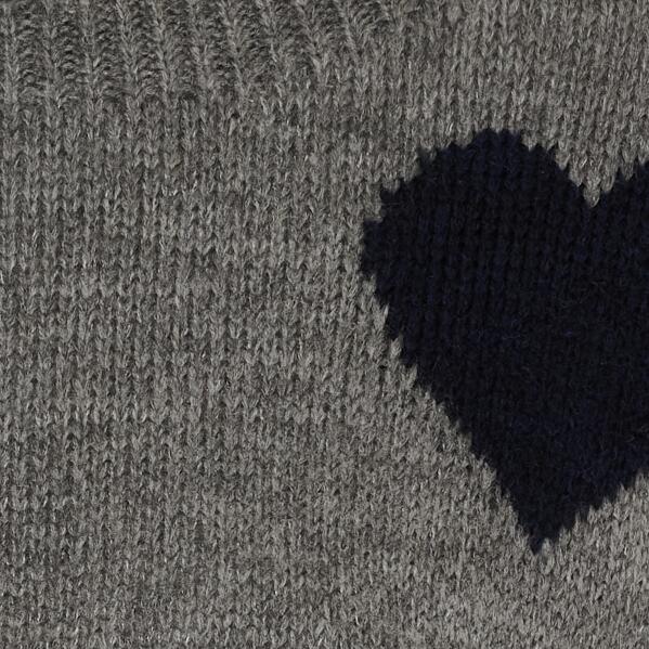 Grå strikbluse fra Marta