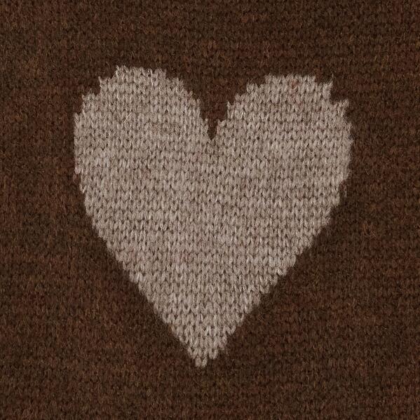 Brun strikbluse fra Marta du chateau