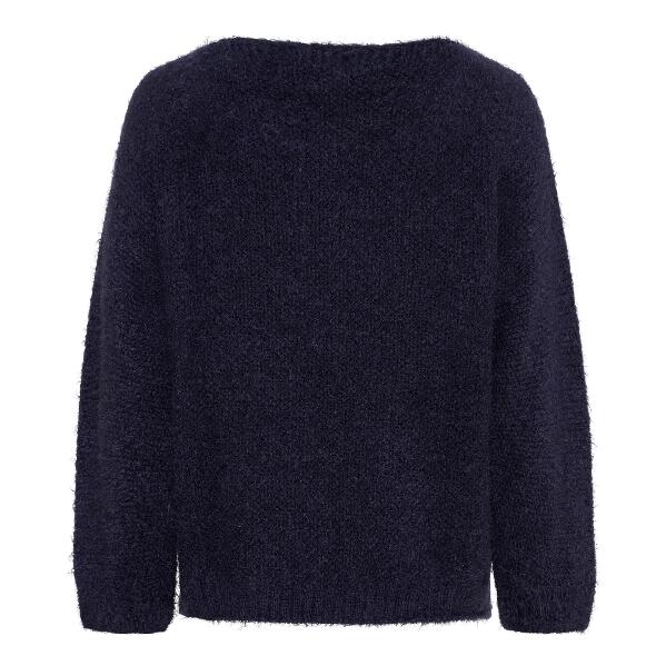 Blå strikbluse fra Marta du chateau