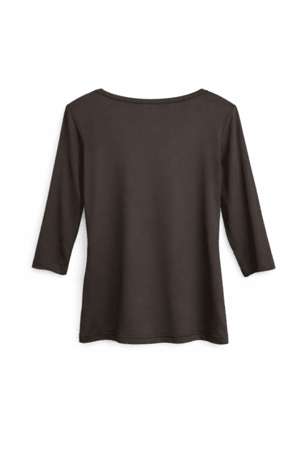 Mørkebrun T-shirt fra Mongul