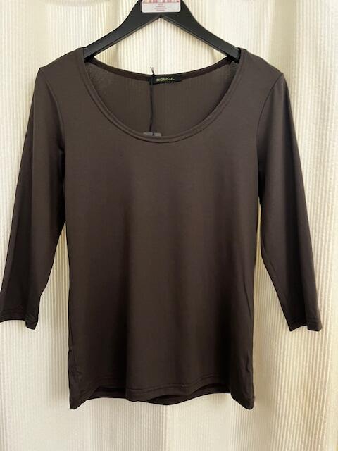 Mørkebrun T-shirt fra Mongul