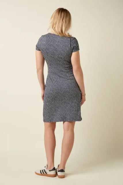 King Louie kjole i blåt print