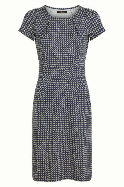 King Louie kjole i blåt print