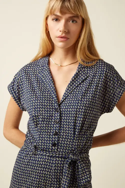 Buksedragt i blå fra King Louie