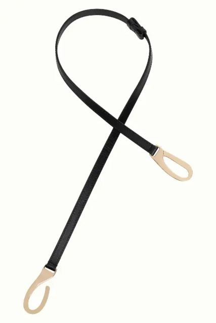 Sort smalt  King Louie bælte