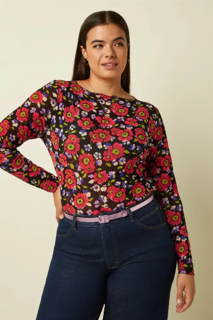 Syrenfarvet King Louie læderbælte