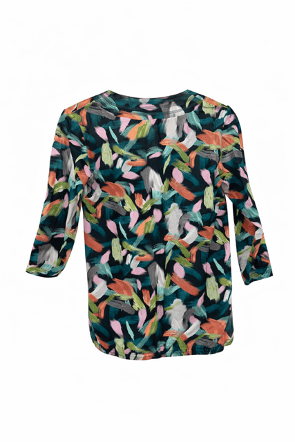 Bluse med elastisk kant fra Mongul