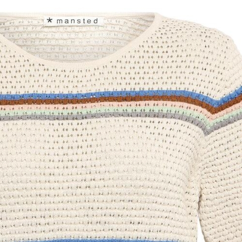 Råhvid Mansted bluse