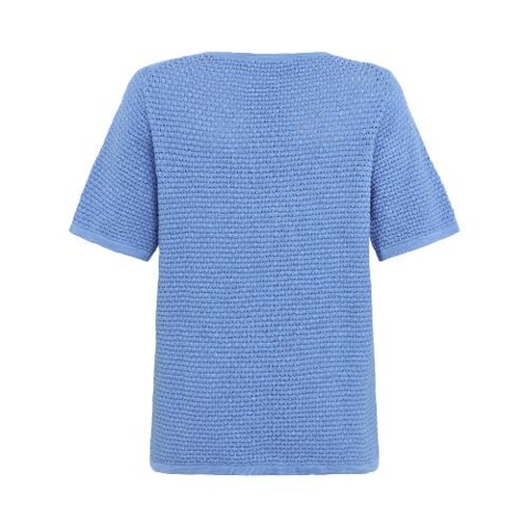 Lyseblå bluse  fra Mansted strik