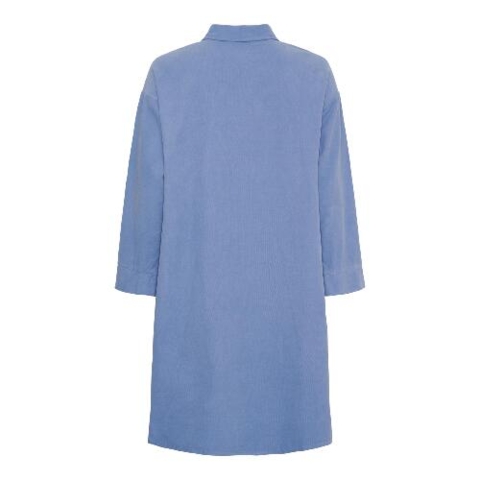 Fløjlskjole fra Marta i frisk blå