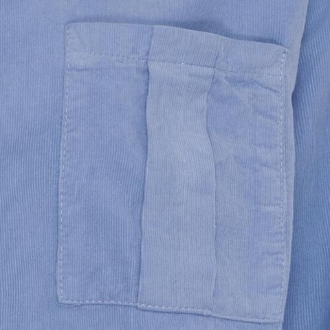 Fløjlskjole fra Marta i frisk blå