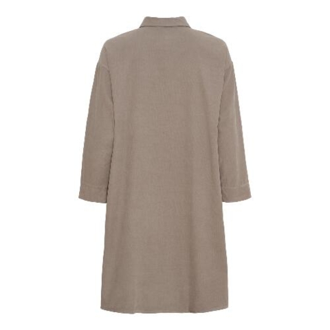 Varm grå fløjlskjole fra Marta