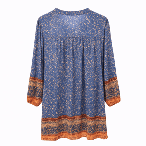 Blå marta du chateau kjole