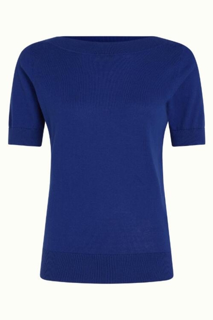 Blå King Louie bluse