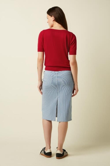 Rød bluse fra King Louie