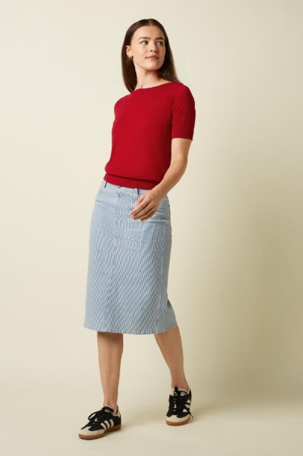 Rød bluse fra King Louie