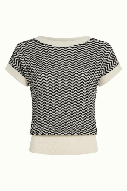 Stribet King Louie bluse