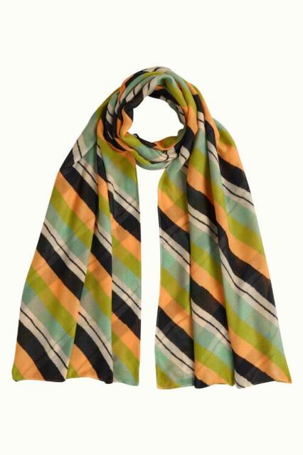 Multifarvet aflangt King Louie tørklæde