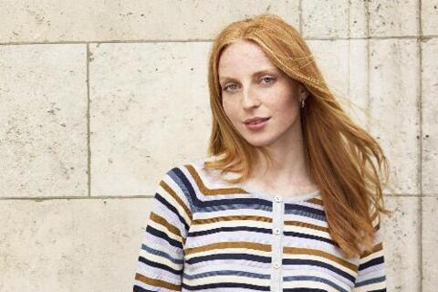 Stribet Mansted cardigan