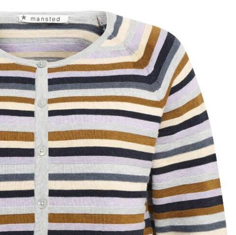 Stribet Mansted cardigan