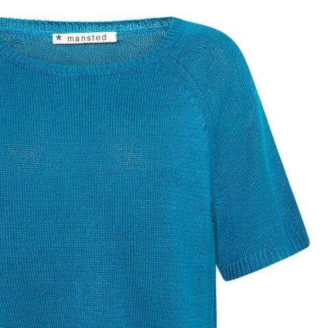 Turkis Mansted bluse