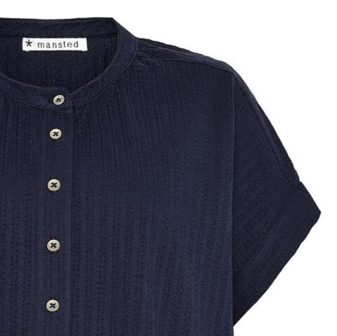 Marineblå Mansted kjole