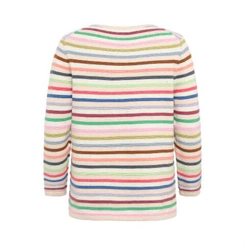 Stribet Mansted bluse i bomuld