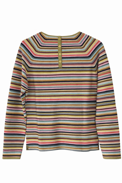 Stribet bluse fra Manted