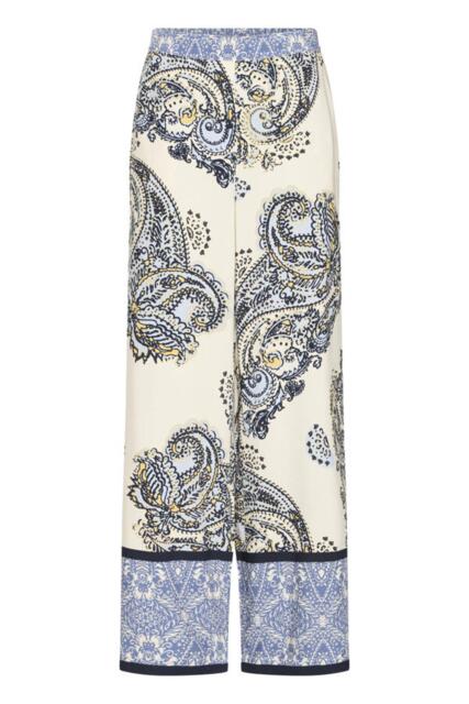 Pulz jeans bukser i blåt print