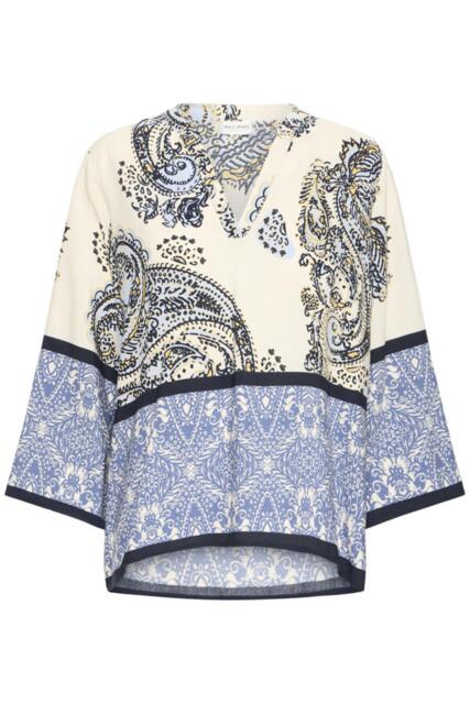 Sand farvet Pulzjeans  jakke i denim