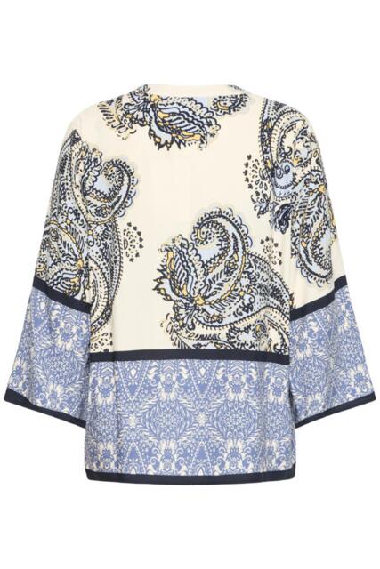 Sand farvet Pulzjeans  jakke i denim