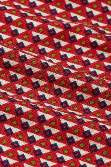 King Louie kjole med rødt print