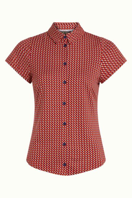 King Louie skjortebluse