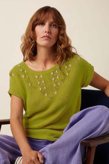 Olivengrøn King Louie bluse