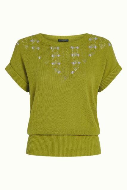 Olivengrøn King Louie bluse