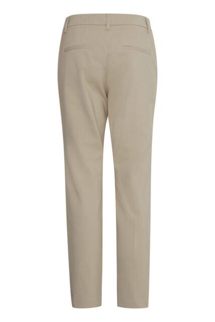 Lyse ankellange Pulzjeans habitbukser