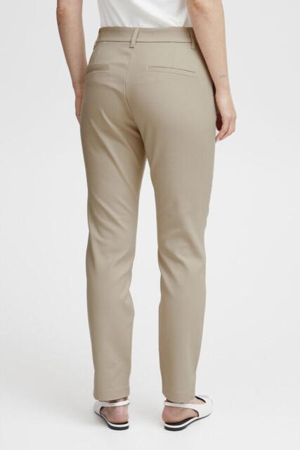 Lyse ankellange Pulzjeans habitbukser