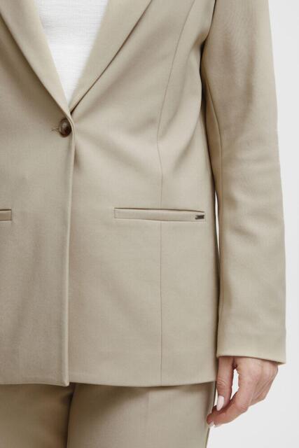 Blazer  i hvid peber farve fra Pulzjeans