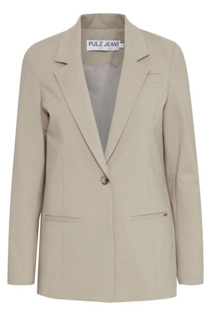 Blazer  i hvid peber farve fra Pulzjeans