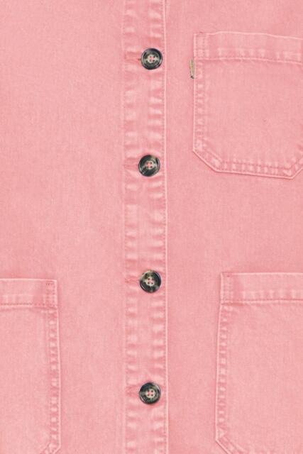 Pulzjeans denimjakke i pink