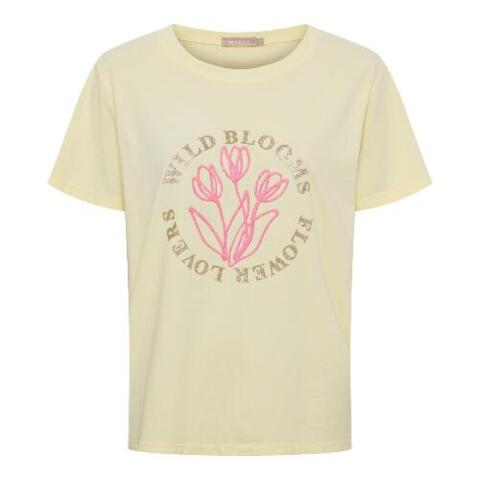 Gul T-shirt fra Marta