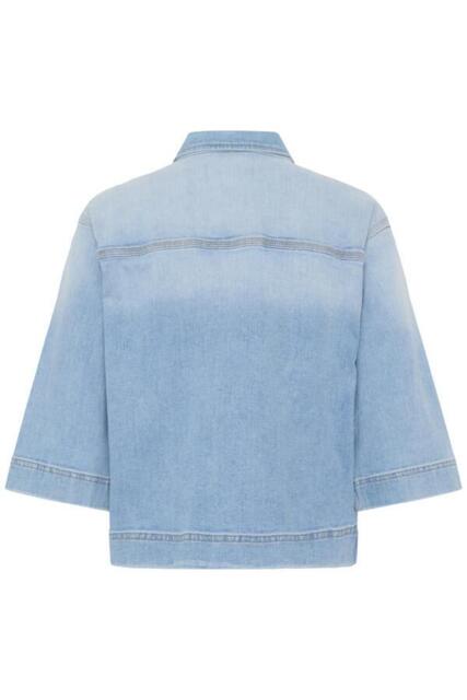 Lyseblå denimjakke fra Pulzjeans
