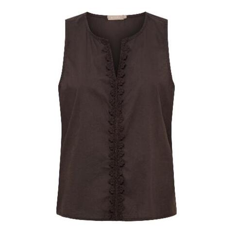 Brun top fra Marta du chateau