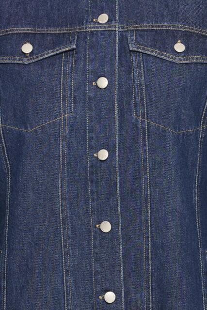 Mørkeblå Pulz Jeans denimkjole